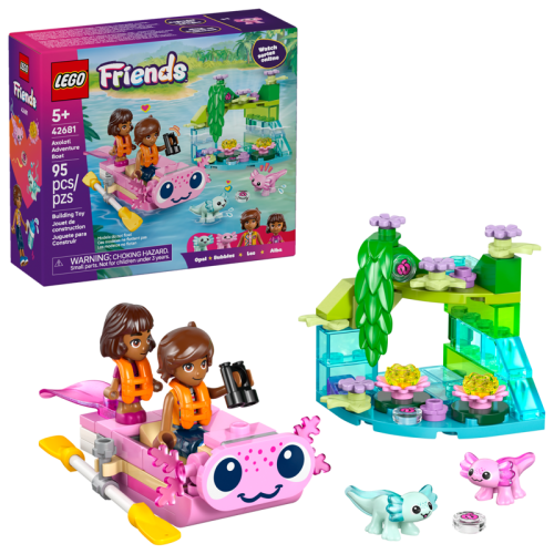 LEGO® FRIENDS 42681 Przygoda na aksolotlowej łodzi