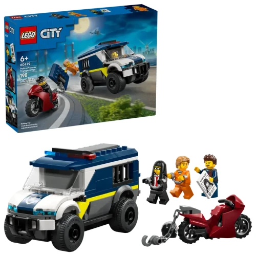 LEGO® CITY 60479 Furgonetka policyjnego konwoju
