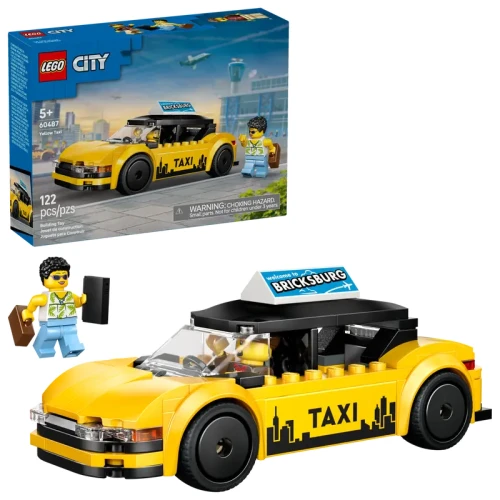 LEGO® CITY 60487 Żółta taksówka