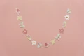 Little Dutch Kartonowa girlanda dekoracyjna Flowers & Butterflies