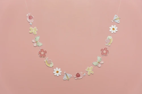 Little Dutch Kartonowa girlanda dekoracyjna Flowers & Butterflies