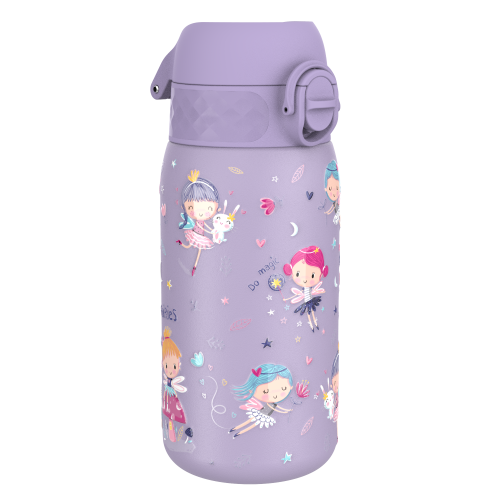 ION8 Butelka stalowa 400ml Faries WRÓŻKI FIOLET
