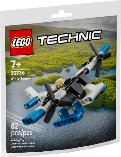 LEGO®TECHNIC 30736 Biały wodnosamolot