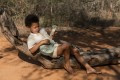 Little Dutch Drewniana gitara zielona Safari Friends FSC