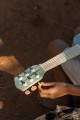 Little Dutch Drewniana gitara zielona Safari Friends FSC