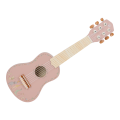 Little Dutch Drewniana gitara różowa Safari Friends FSC