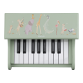 Little Dutch Drewniane pianino zielone Safari Friends FSC