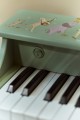Little Dutch Drewniane pianino zielone Safari Friends FSC