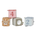 Little Dutch 4 miękkie kostki aktywizujące Safari Friends GRS