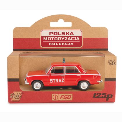 Daffi Kolekcja Polska Motoryzacja FIAT 125p Straż