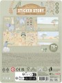 Little Dutch Książeczka z naklejkami - Safari