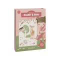 Little Dutch Magnetyczna książeczka kreatywna Rosa & Friends