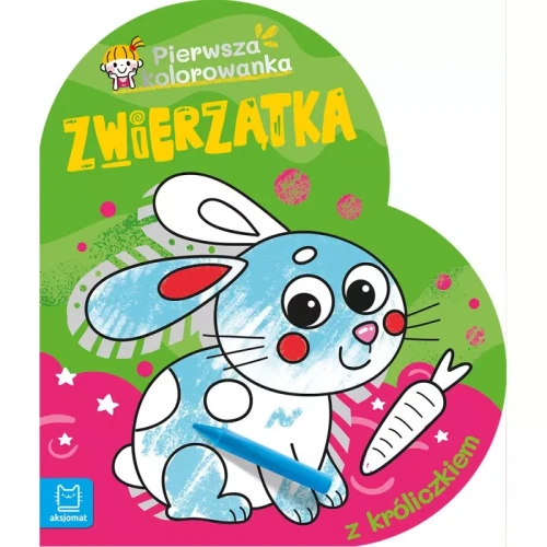 Aksjomat Zwierzątka. Pierwsza kolorowanka z króliczkiem