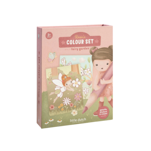 Little Dutch Zestaw kolorowanek Rosa & Friends