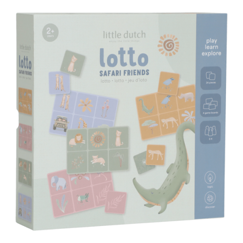 Little Dutch Gra lotto Safari Friends FSC