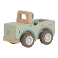 Little Dutch Drewniany samochód zielony Safari Friends FSC