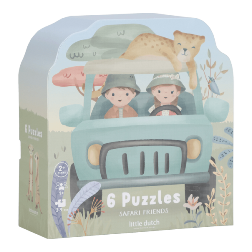 Little Dutch Puzzle XL Safari Friends FSC