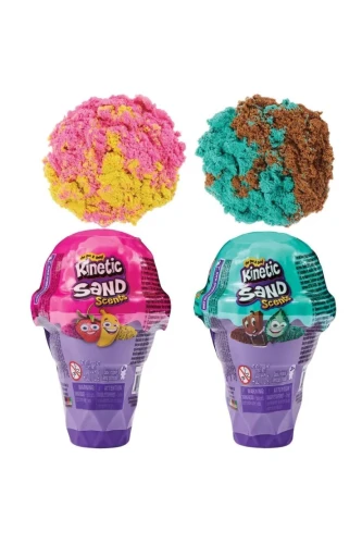 Spin Master Kinetic Sand Pojemnik na lody mix 113g