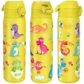ION8 Butelka stalowa 600ml Dragons ŻÓŁTA smoki