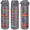 ION8 Butelka stalowa 1 szt. 600ml Sports Cars SZARA sportowe auta