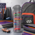 ION8 Butelka stalowa 1 szt. 600ml Sports Cars SZARA sportowe auta