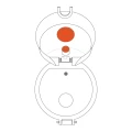 ION8 Butelka stalowa 600ml  Paisley
