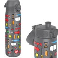 ION8 Butelka stalowa 600ml Gamer grey SZARA game