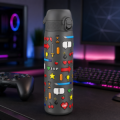 ION8 Butelka stalowa 600ml Gamer grey SZARA game