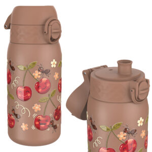ION8 Butelka stalowa 400ml Cherries WIŚNIE WISIENKI