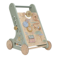 Little Dutch Drewniany chodzik edukacyjny Safari Friends FSC