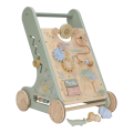 Little Dutch Drewniany chodzik edukacyjny Safari Friends FSC
