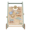 Little Dutch Drewniany chodzik edukacyjny Safari Friends FSC