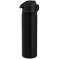 ION8 butelka Recyclon ze słomką 500 ml, w kolorze czarnym, do szkoły, bez BPA