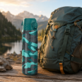 ION8 Butelka stalowa 600ml Camouflage