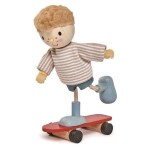 Laleczka Edward na deskorolce - Tender Leaf Toys 