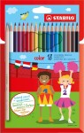 STABILO COLOR Kredki 18szt. ETUI ZAWIESZKA