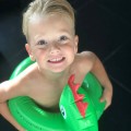 Dmuchane kółko Dinozaur 55 cm - The Swim Essentials