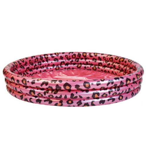 Basen dmuchany dla dzieci 150 cm Leopard Rose gold - The Swim Essentials