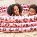 Basen dmuchany dla dzieci 150 cm Leopard Rose gold - The Swim Essentials