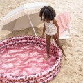 Basen dmuchany dla dzieci 150 cm Leopard Rose gold - The Swim Essentials
