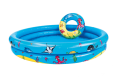 Zestaw Basen 122 cm + Kółko + Piłka plażowa - The Swim Essentials