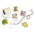 Drewniana sznurowanka Zwierzątka - Melissa &amp; Doug